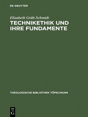 cover image of Technikethik und ihre Fundamente